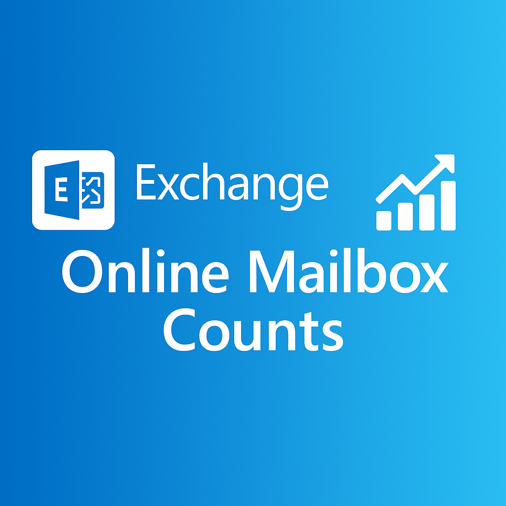 Exchange Online Mailbox Counts