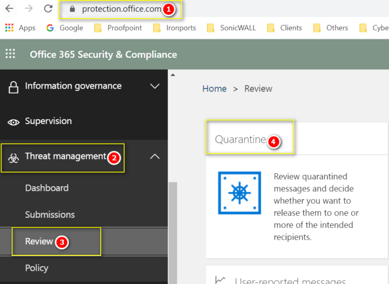 How to Release Quarantine emails in Office 365 MxCloudPro
